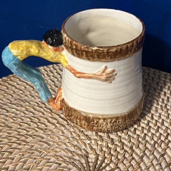 Vintage 1948 Paul Webb Mountain Boys Imperial Porcelain Hillbilly Mug - Picture 4 of 6